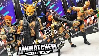 ОБЗОР ФИГУРКИ AEW UNMATCHED 6 MALAKAI BLACK & RUBY SOHO!