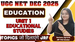 UGC NET Paper 2 Education | PYQs Solving Marathon | Target JRF 2025 | Rachana mam