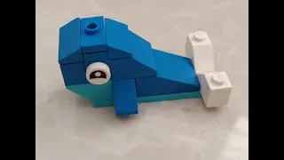 Let's build a BLUE Lego WHALE!! #lego #legoanimals #whale #seaanimals #easyactivities#digitaldetox
