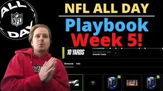 Strategy for Week 5 NFL All Day Playbook! Bottlenecks?! Thursday, Sunday Night, and Monday Games!