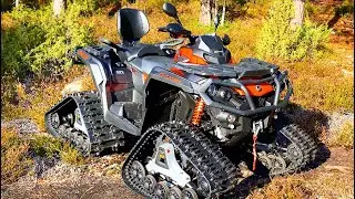 Testing 2021 CAN-AM Outlander Max XTP 1000R with Apache 360 LT Track system.