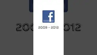 Facebook Icon Logo Evolution (2004 - 2024) Then And Now