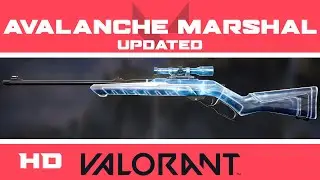 NEW Avalanche Marshal VALORANT Skin (UPDATED) | Skins HD Showcase