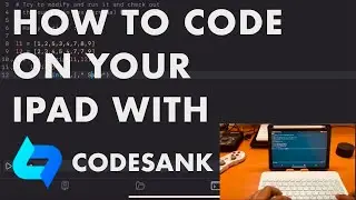 HOW TO CODE ON YOUR IPAD WITH CODESNACK FOR FREE