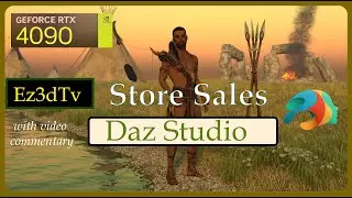 Daz Studio the best in-store sales | Ez3DTv