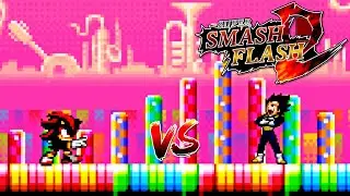 SSF2 Mods: Shadow vs Vegeta