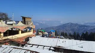 Narkanda snow activity at snow sketting point