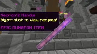 Getting necron's handle [Hypixel Skyblock]