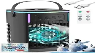 Portable Air Conditioners Fan with Remote 1500ml Tank 1 6H Timer 3 Wind Speeds Review