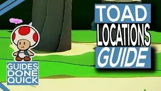 Paper Mario The Origami King Overlook Mountain Toad Location Guide