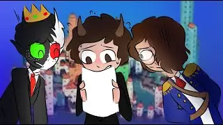 The Socio-Economic Horrors of TOWNSCAPER | Wilbur Soot, Tubbo, Ranboo Animatic.