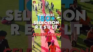 RMS 2024 180+ Selection Result Celebration🎉#celebration #result #sukhoi #academy #militaryschool