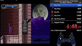 [CURRENT PB] Castlevania SotN - Alucard NMG (33:40)