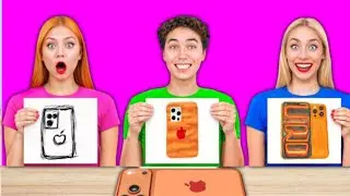 Who Draws it Battle Take The Pizza | funny Creative Art Battle by 