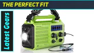 `Mesqool Emergency Radio 5 Way Powered &ndash; Best Survival Solar Hand Crank Radio