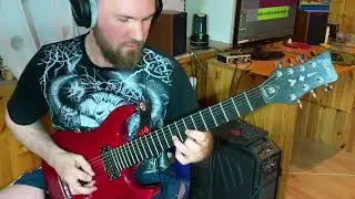 Metalhead backingtrack guitar improvisation