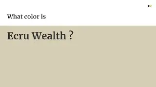 Ecru Wealth color #d5cdb4 hex color - Green color - Cool color d5cdb4