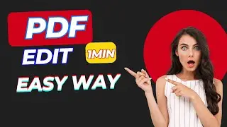 2025 New way to PDF edit || TEXT || IMAGE || DESIGN ||