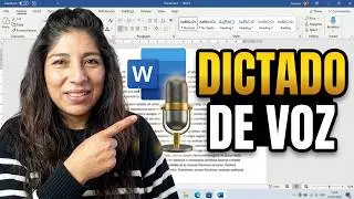 🎙️COMO CONFIGURAR  DICTADO DE VOZ para ESCRIBIR en WORD - Windows 10 y 11