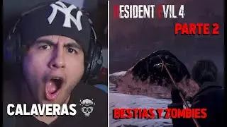 CALAVERAS CON ZOMBIES 💀🧟‍♂️ || LOCOCHON JUEGA RESIDENT EVIL 4 REMAKE - PARTE 2