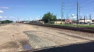 Old BNSF 4700 intermodal train, Rosenberg Texas 5/2/2021