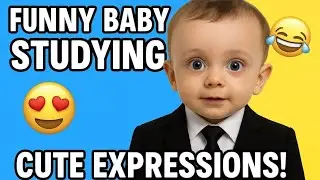 &ldquo;Cute Baby Studying & Talking in Funny Language 😂 | Adorable Baby Moments 2025 | Viral Baby Video&rdquo;