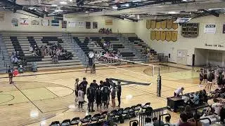 Champlin Park vs Andover Varsity Section Tournament Boys Volleyball