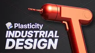 Plasticity | Beginner Tutorial | Industrial Drill Design