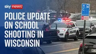 Wisconsin police give update after school shooting on Monday