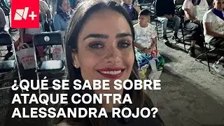 Revelan imágenes sobre ataque contra Alessandra Rojo de la Vega, candidata a alcaldía Cuauhtémoc