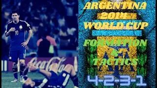 FIFA 20| HOW TO PLAY ARGENTINA'S WORLD CUP TEAM 2014| FORMATION & TACTICS
