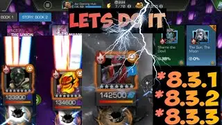 ACT 8.3 BOSS  SOLO BATTLES | 8.3.1 | 8.3.2 | 8.3.3 | mcoc | new 8.3 run