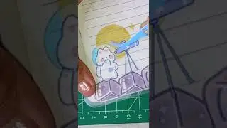Cute Journal Sticker Hubble 💜🪻👒 #sticker #shortvideo #fypviralシ #journaling