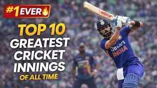 Cricket History Ki Sabse Dangerous 10 Innings 😱| Legendary Performances | virat kohli l msd l maxi 
