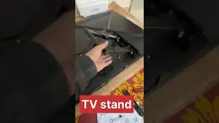 Wall mount TV stand Installation #tv #stand #electrical