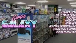 Games Galaxy Retro Game Store Tour (Livestream)