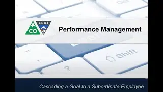 Cascade a Goal to a Subordinate Employee 2
