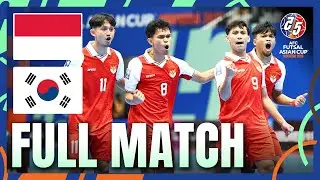 LIVE 🔴 Indonesia vs Korea Republic | AFC Futsal Asian Cup™ 2026 – Group Stage