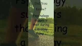 Midday Slump Hacks: Boost Your Energy Instantly! #EnergyBoost #ProductivityHacks #MindBodyWellness