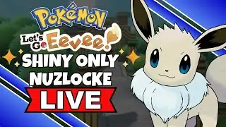 [🔴LIVE ] Shiny Pokemon ONLY Nuzlocke - Day 4 | Pokemon Let's Go Eevee | #shorts