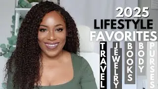 2025 LIFESTYLE FAVORITES| TRIPS, BOOKS,  JEWELRY,  CLOTHING & PURSES| LIA LAVON