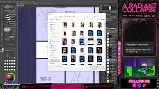 How to Draw a Hologram Keyboard | Digital Art Tutorial