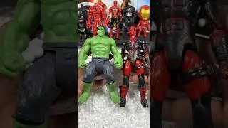 hunting toys Hulk vs Deadpool