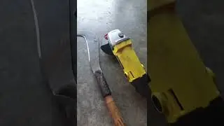 Let's fix this chipped knife.