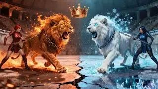 Golden Lion vs Divine White Lion | Ultimate Arena Battle