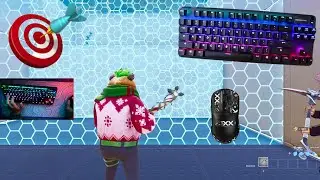 *NEW* CHEEKS SKIN I Fortnite 2v2 Piece Control😍 Apex Pro TKL ASMR💤