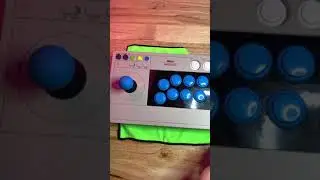 Installing an Octogonal Gate on a Sanwa JLF Joystick - #Shorts - 8Bitdo Arcade Stick