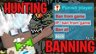 Hunting & BANNING Scammers (hackers) Ep. 15 - Growtopia