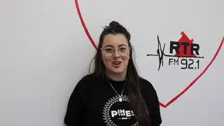 Taylah Strano showing the love for RTRFM 92.1
