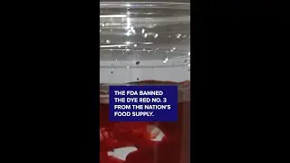 FDA Bans Red Dye #3